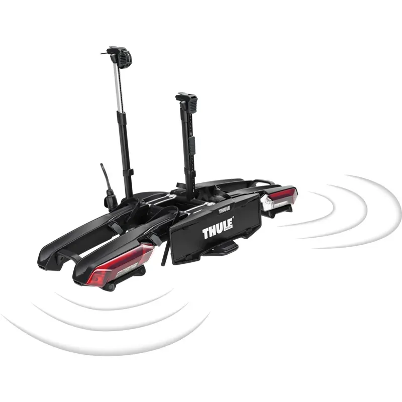 Thule Epos ParkSecure 2-Bike Towball Carrier 13 Pin - Black/Silver-7
