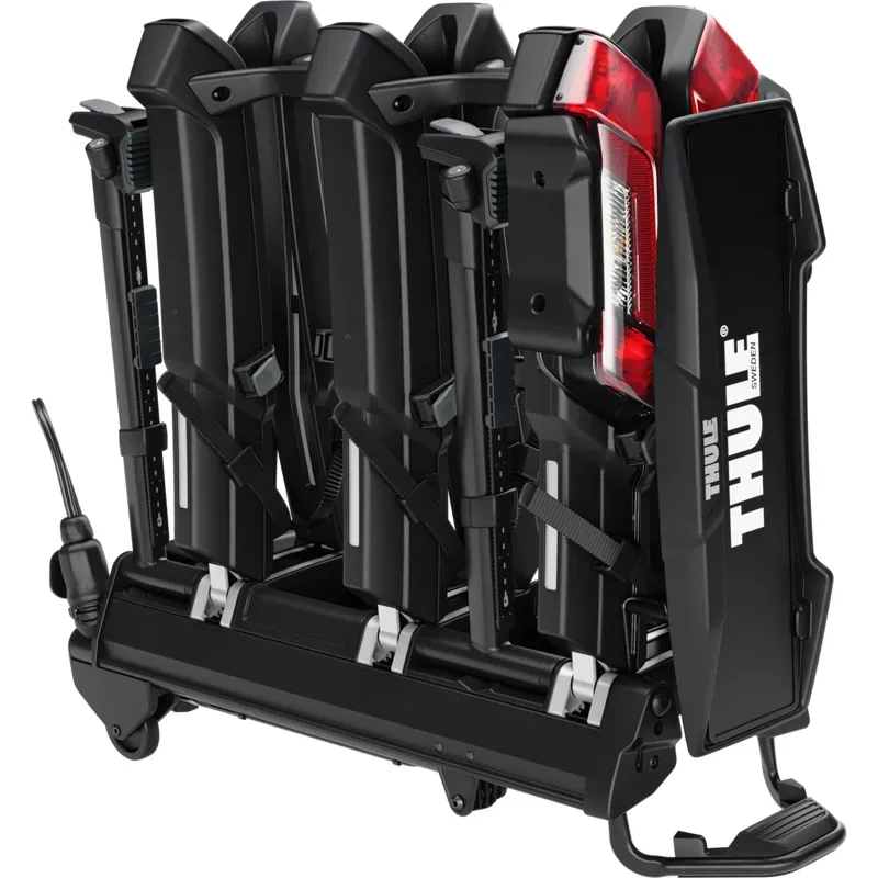 Thule Epos ParkSecure 3-Bike Towball Bike Carrier - Black/Silver-1