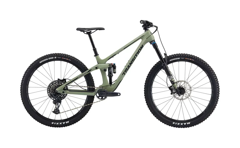 Transition Sentinel GX Carbon Full-Suspension Mountain Bike - Misty Green