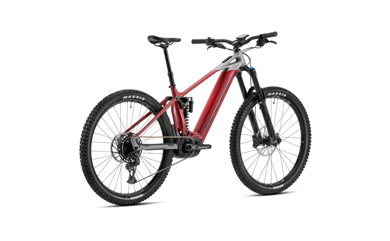 2023 Mondraker Level R - 29 Inch Full-Suspension Electric MTB - Red / Grey-2