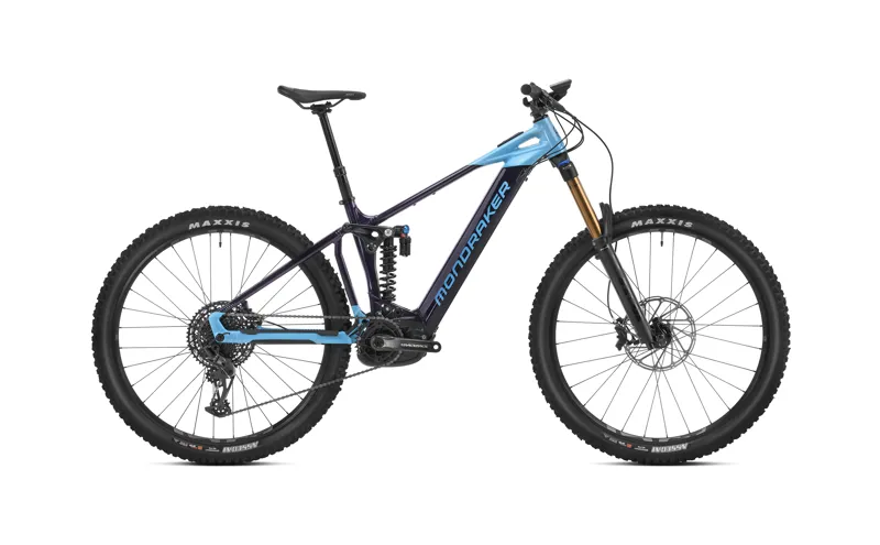2023 Mondraker Level RR - Full-Suspension Electric MTB - Blue / Purple-1
