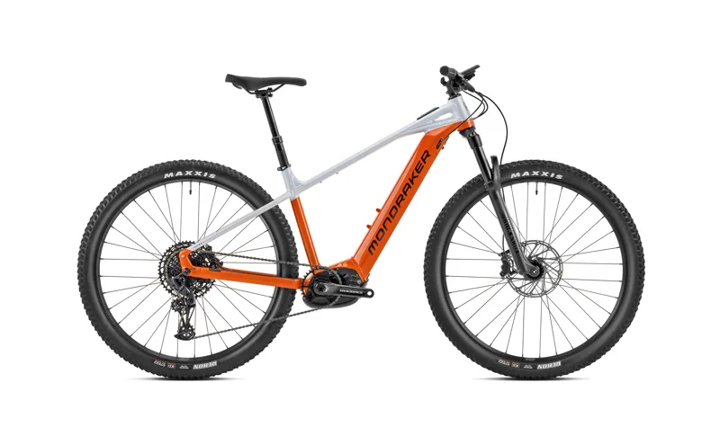 2023 Mondraker Prime R - 29 Inch Hardtail Electric MTB - Orange / Silver