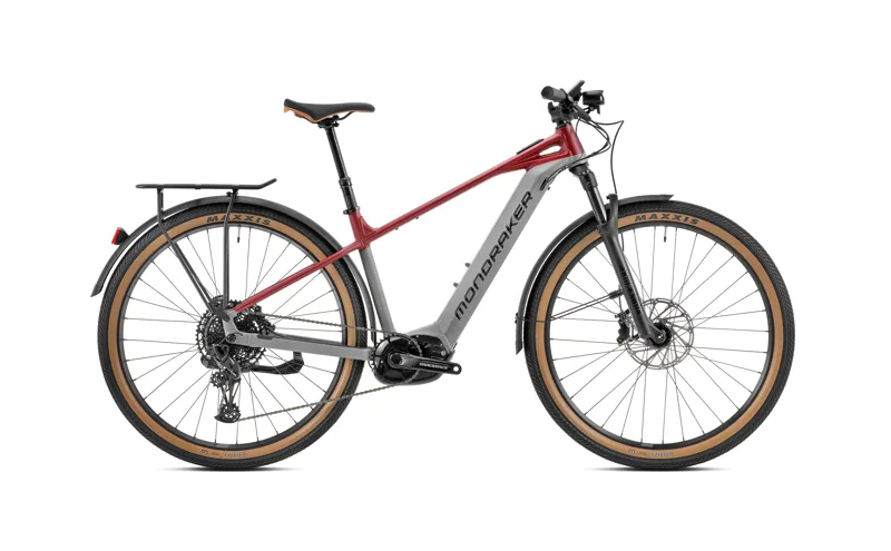 2023 Mondraker Prime R X  - Urban / Cross Country Electric Bike - Grey / Red