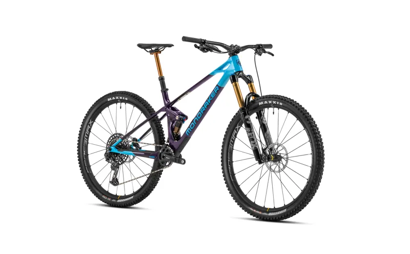 2023 Mondraker Raze RR - 29 Inch Carbon Trail Full-Suspension MTB - Purple / Blue-1
