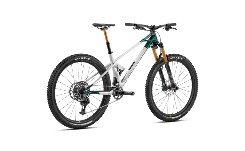 2023 Mondraker Raze RR SL - 29 Inch Carbon Trail Full-Suspension MTB - White / Green-2