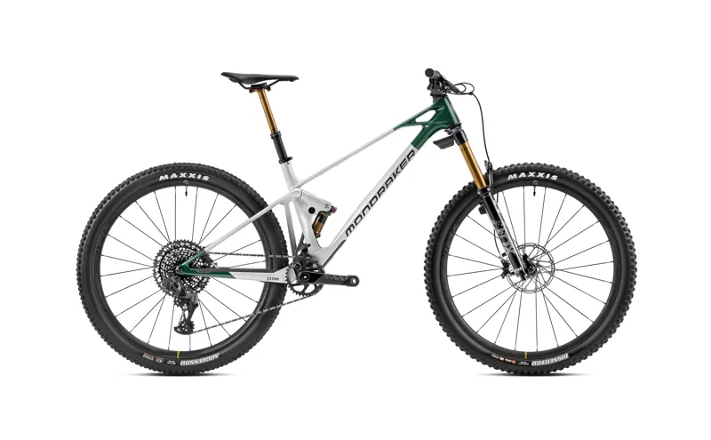 2023 Mondraker Raze RR SL - 29 Inch Carbon Trail Full-Suspension MTB - White / Green