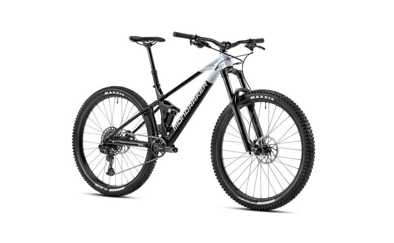 2023 Mondraker Raze - 29 Inch Full-Suspension Trail MTB - Black / White-1