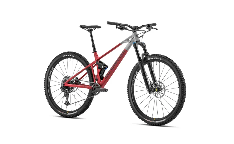 2023 Mondraker Raze R - 29 Inch Full-Suspension Trail MTB - Grey / Red-1