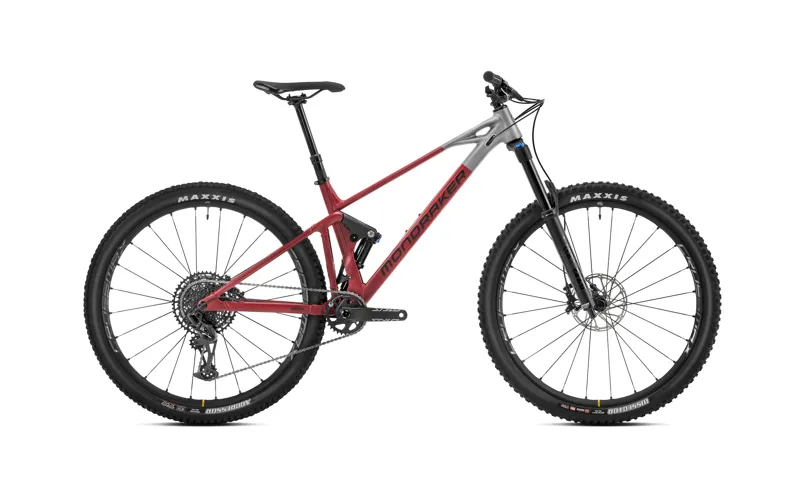 2023 Mondraker Raze R - 29 Inch Full-Suspension Trail MTB - Grey / Red