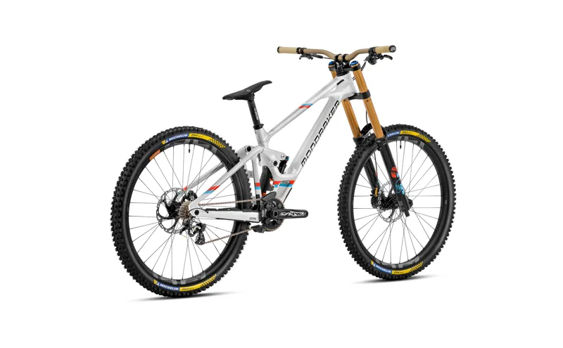 2023 Summum RR - 29 Inch Carbon Downhill Full-Suspension MTB - Silver / White-2