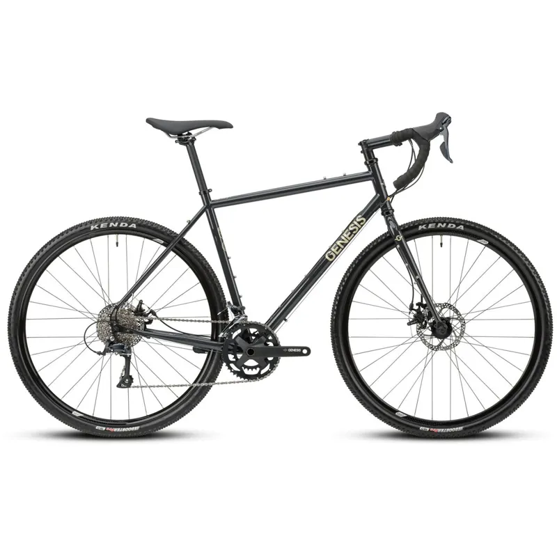 2021 Genesis Croix De Fer 10 Steel Gravel Bike in Black