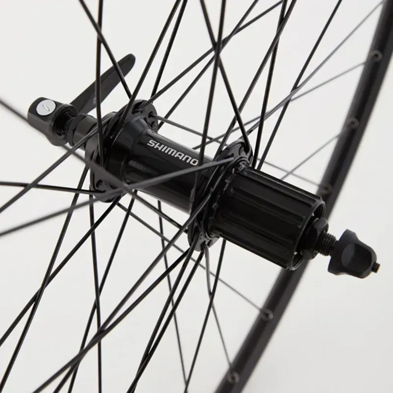 M Part Wheels RS400/CXPElt/PG 32h 700c 130mm QR Rear Wheel in Black-2