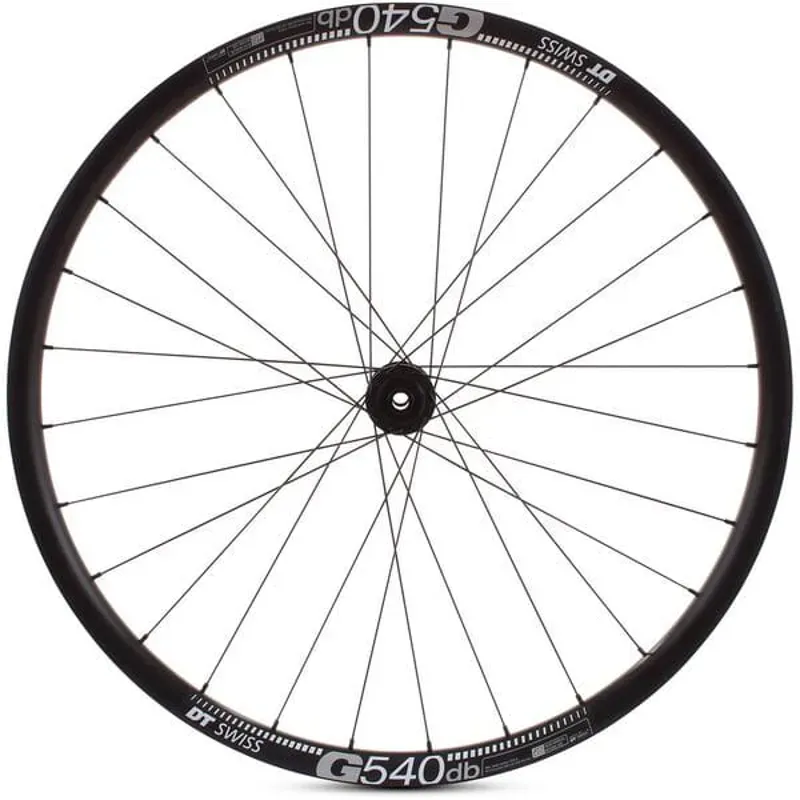 M Part 650B Front Gravel Wheel - DT Swiss 370 CL Hub G540 Rim TLR Black-1