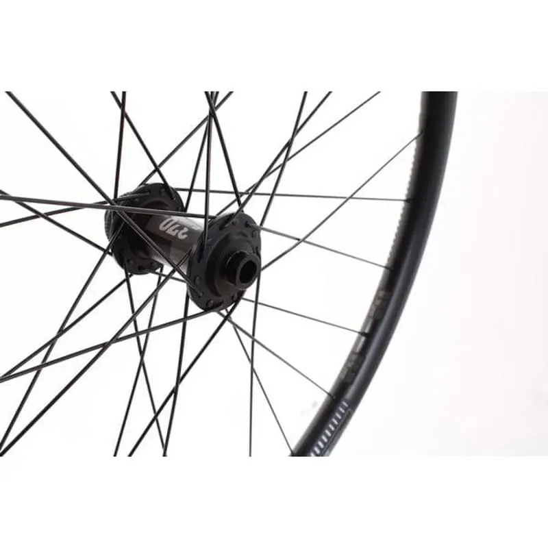 M Part 650B Front Gravel Wheel - DT Swiss 370 CL Hub G540 Rim TLR Black-2