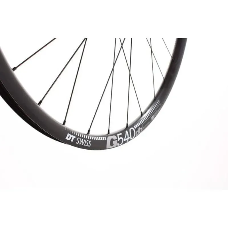 M Part 650B Front Gravel Wheel - DT Swiss 370 CL Hub G540 Rim TLR Black-3