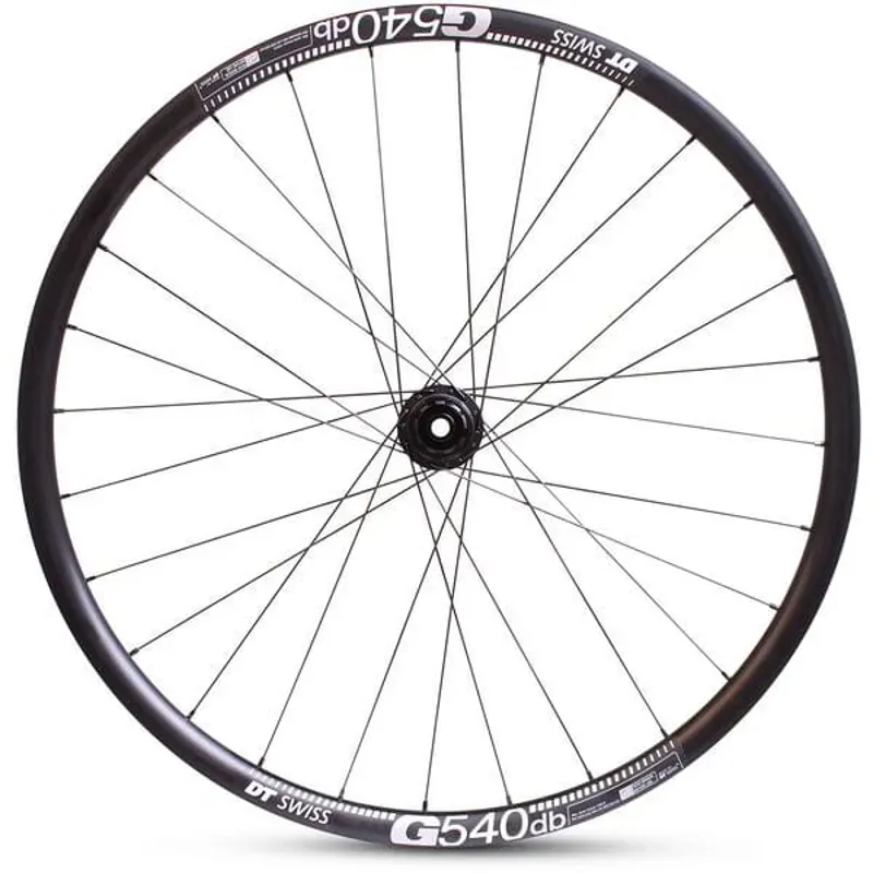 M Part 650B Gravel Rear Wheel  - DT Swiss 370 CL Hub / G540 Rim TLR Black-1
