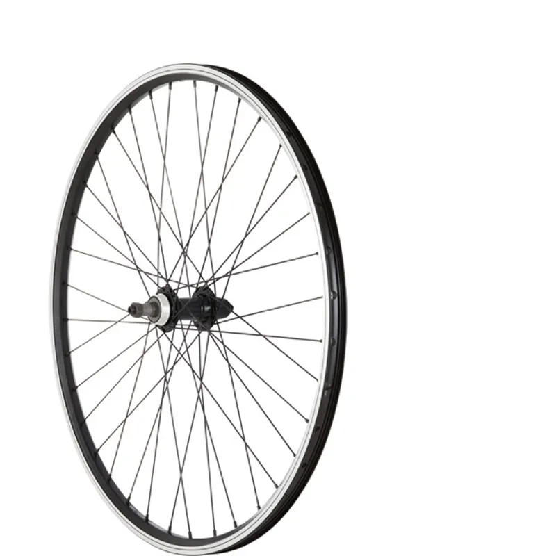 M-Part 26 Inch MTB Rear Quick Release Screw-On Wheel - Black 