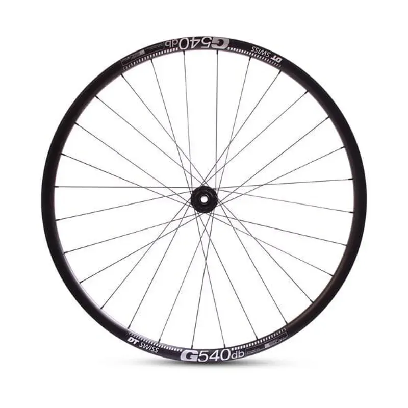 M Part 700C Gravel Front Wheel - DT 370 CL Hub / Alloy Clincher / Center Lock  -1