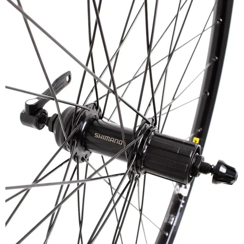700C Touring QR Mavic A319 Rim Shimano QC400 Hub Disc/Rim Brake Rear Wheel-2