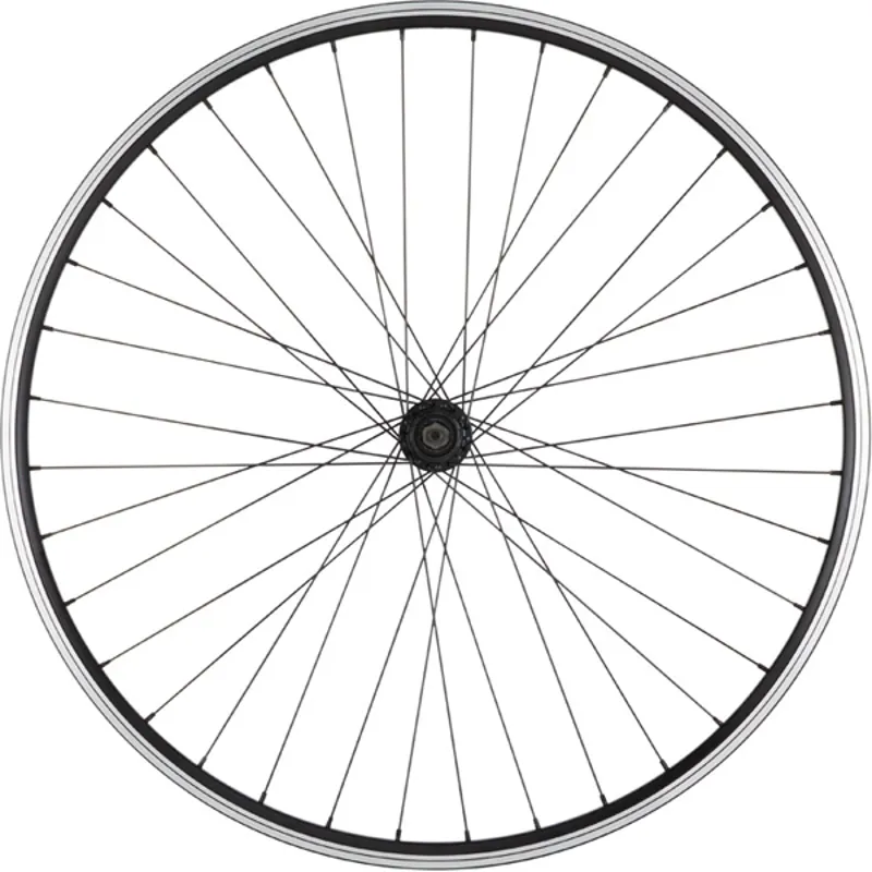 M-Part 700c Hybrid Rear Quick Release Cassette Wheel - Black -1