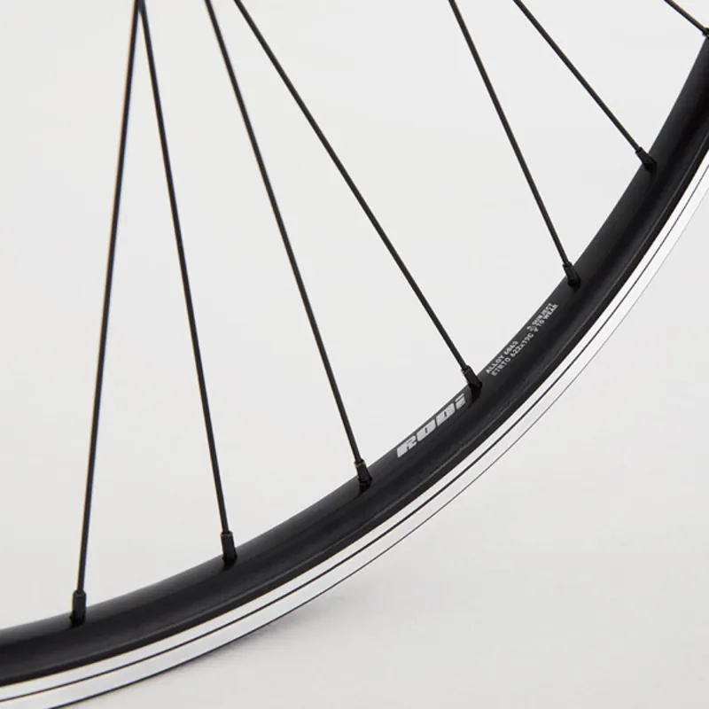 M-Part 700c Hybrid Rear Quick Release Cassette Wheel - Black -3