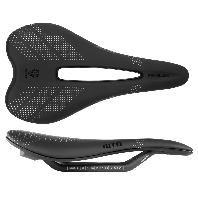 WTB Gravelier Carbon Gravel Saddle - Medium / Black