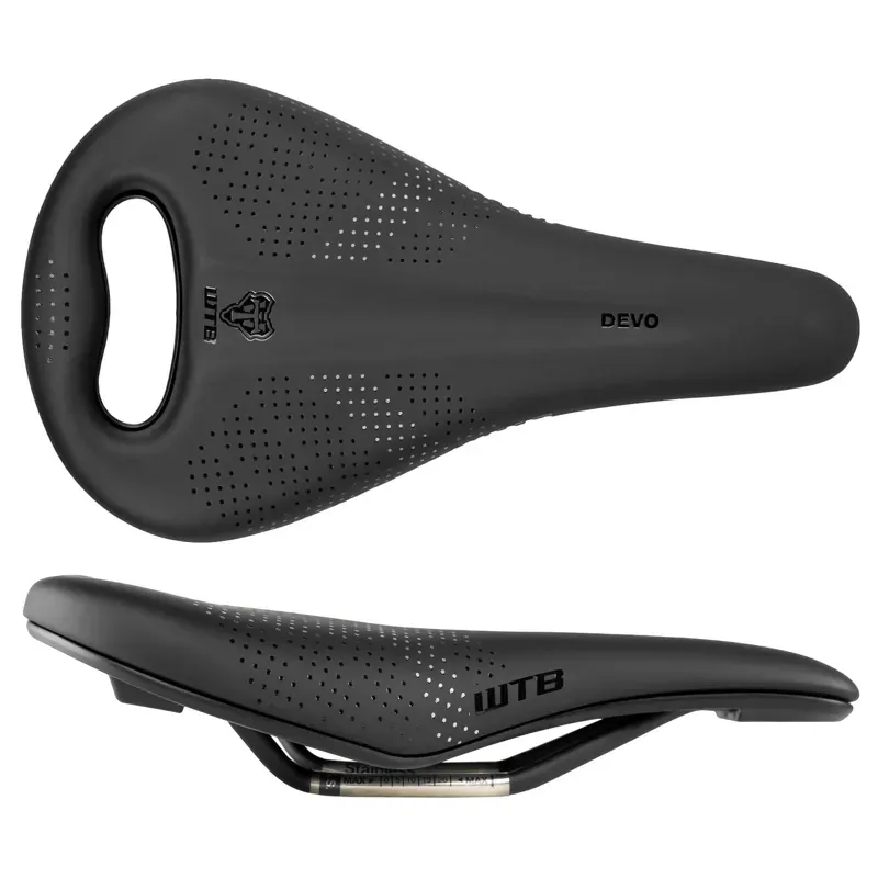 WTB Devo PickUp Saddle Stainless Steel - Medium / Black