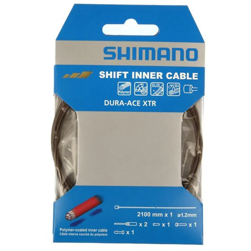 Shimano Dura-Ace Polymer Coated Road Gear Inner Cable 1.2mm x 2100mm